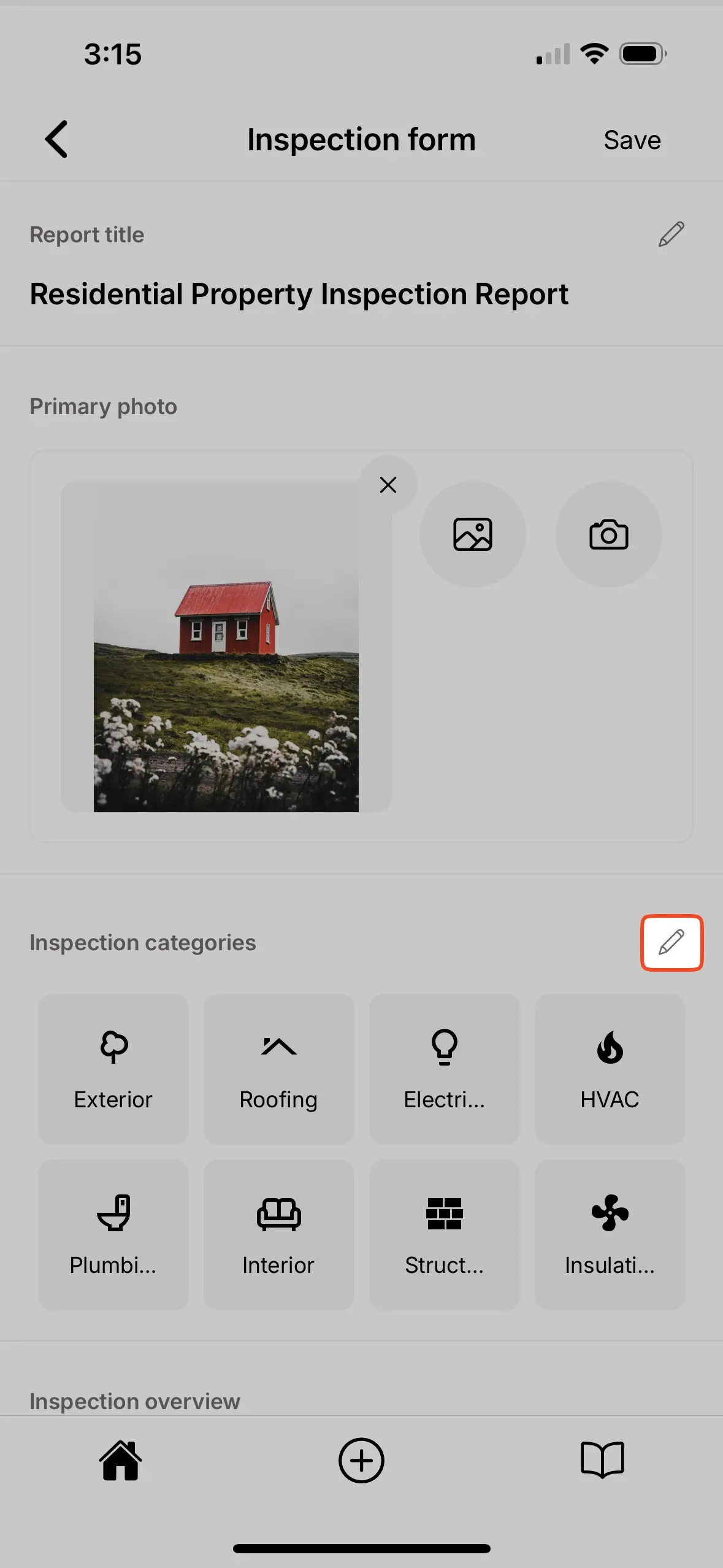 Creating new categories.