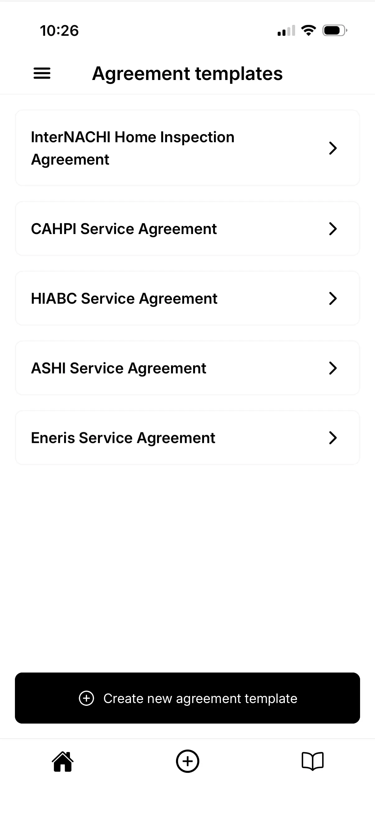 List of Service Agreement Templates.